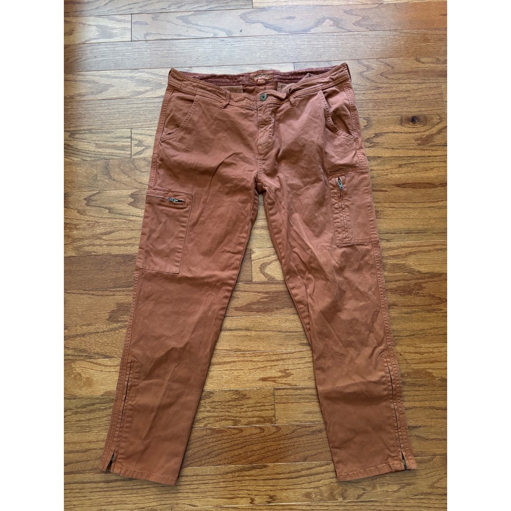 Gramicci Brown Cargo‎ Straight Leg Pants Size 12